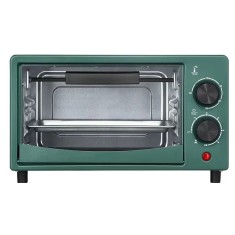 Cuptor electric RAF, 800W, capacitate 12 L, 2 moduri de operare, 33x18x20cm, Verde