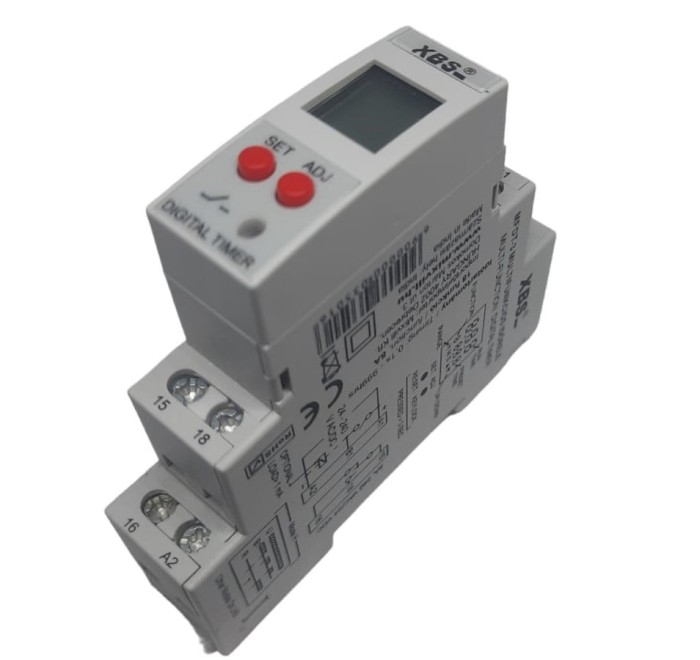 Programator digital multifunctional pentru interval de timp afisaj LCD 3 cifre alimentare 24-240V AC DC