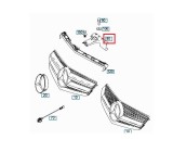 Brida de legatura grila fata MERCEDES Clasa E COUPE/CABRIO (C207), 05.2009-01.2013; Clasa E COUPE/CABRIO (C207), 01.2013-, fata, vertical, Rapid