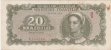 ROMANIA 20 lei 1950 aVF