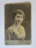Fotografie pe carton 165 x 108 mm M.K.Dudinsky-Craiova cca.1900, Alb-Negru, Romania 1900 - 1950, Portrete