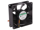 Ventilator DC axial 12V 80x80x25mm 69,29m3/h 33dBA SUNON Vapo