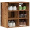 Gossi dulapuri de pantofi 2 buc lemn vechi 52x30x50 cm