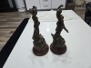 Set de 2 statuete vintage frantuzesti