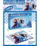 Puzzle pentru Copii 120 Piese Regatul de Gheață