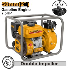 Motopompa pe benzina 2 inch, 7.5 cp, 300 l/min - Ingco GWP201H