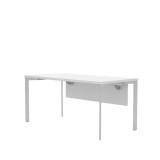 Birou operational Flat 140 x 80 x 75 alb Birou operational Dacris Flat 140 x 80 x 75 alb
