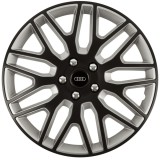 Set 4 Capace Roti 17 inchi (R17) Dakar Negru-Gri, Compatibile Cu Audi