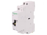 Contactor 2-polar 25A 24VAC NO IP20