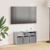 vidaXL Bucătărie joasă cu sertar Gri Sonoma 72 x 22,5 x 38 cm 8000577