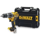 Masina compacta de gaurit si insurubat (bormasina) pe acumulator cu percutie Dewalt DCD796NT-XJ, 18 V, motor fara perii, 460 W, 27 Nm, 2000 RPM, 34.00