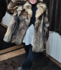 Blana naturala vintage Edel Pelz Wertarbeit