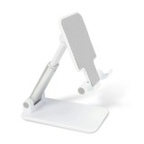 Suport de telefon pentru birou, reglabil, pliabil, 111 &times; 66 &times; 27 mm, alb