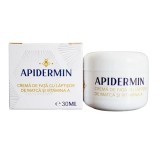 Crema de fata cu laptisor de matca si vitamina A 30ml Apidermin DNC46178