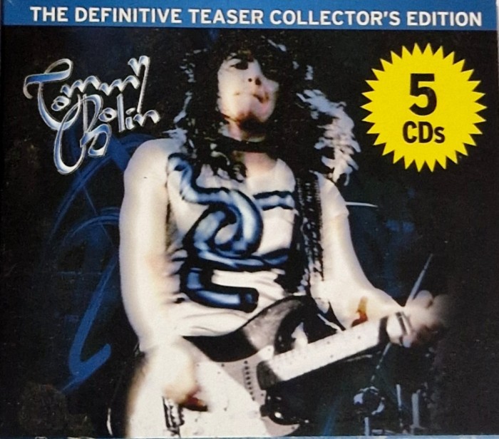 Tommy Bolin &lrm;&ndash; The Definitive Teaser Collector&#039;s Edition NM / NM 5 cd box Samson Rec SUA 2012 rock clasic