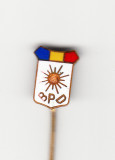 Insigna BPD - Blocul Partidelor Democratice, Romania 1900 - 1950