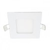 Spot LED Slim Patrat 85&times;85 mm 3W=25W 6400K