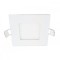 Spot LED Slim Patrat 85&times;85 mm 3W=25W 2700K