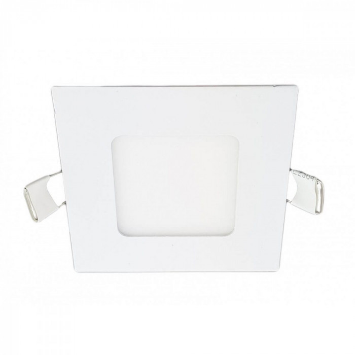 Spot LED Slim Patrat 85&times;85 mm 3W=25W 2700K