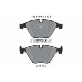 Textar set placute frana, frana disc