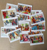 Lot cartonașe vechi de colecție, scene istorice, Belgia, anii &#039;60