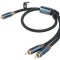 Cablu Jack 3,5mm RCA x2 1m