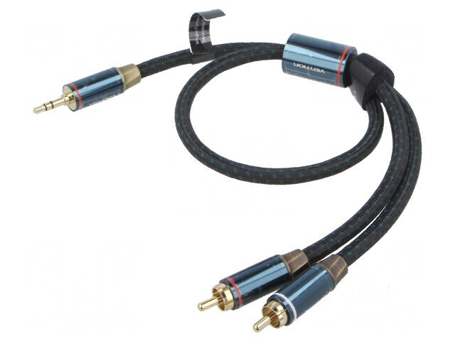 Cablu Jack 3,5mm RCA x2 1m