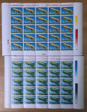 Cumpara ieftin RO 1993 LP 1308 &quot;Aerostate folosite in Romania &quot;,coli intregi de 5x5 ,MNH, Nestampilat