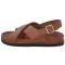 Sandale barbati, din piele naturala, marca KicKers, 694360-60-04-134, camel , marime: 40