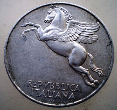 1.033 ITALIA PEGAS 10 LIRE 1948 foto
