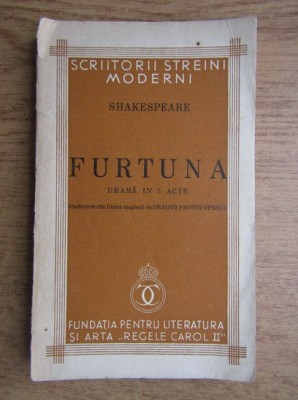 William Shakespeare - Furtuna (1940) foto