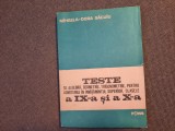 Teste De Algebra, Geometrie, Trigonometrie - Mihaela-Dora Sacuiu
