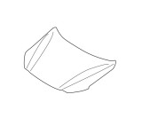 Capota motor Hyundai Elantra (AD), 03.2019-; fabricat in Korea,