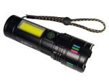 Lanterna profesinala cu putere mare, incarcare USB, acumulator LI-ion 9800mAh Si functie powerbank