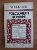 Folcloristi romani - Virgiliu Ene