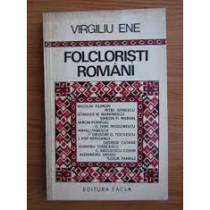 Folcloristi romani - Virgiliu Ene