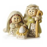 Figurina Nasterea Domnului polirasina multicolora OII 6x3x4.5 cm