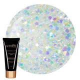 Polygel REVOMAX GEL LUXORISE Lime Glitter, 15ml