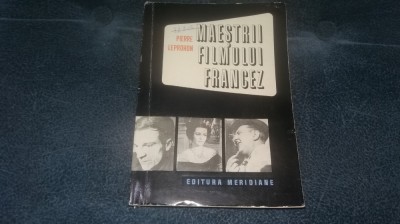 PIERRE LEPROHON - MAESTRII FILMULUI FRANCEZ foto