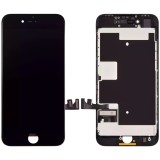 Display cu Placa Metalica iPhone 8 / SE Aftermarket (Black)