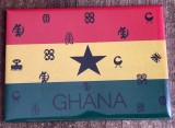 D4 - Magnet frigider - tematica turism - Ghana 1