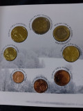 Estonia 2011 - Set complet de euro bancar de la 1 cent la 2 euro - 8 monede, Europa