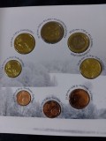 Estonia 2011 - Set complet de euro bancar de la 1 cent la 2 euro - 8 monede