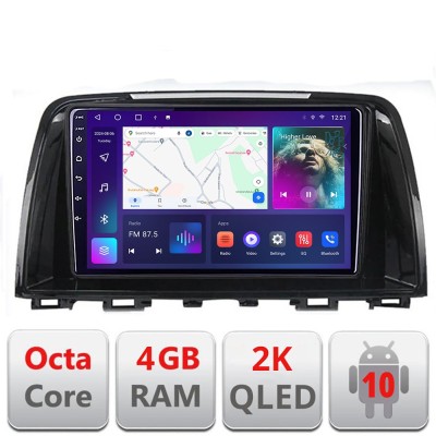Navigatie Mazda 6 2013-2017 C-223 Android Octa Core Ecran 2K QLED GPS 4G 4+32GB 360 KIT-223+EDT-E409-2K CarStore Technology foto