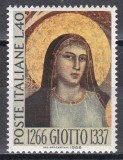 Italia 1966 - 700 de ani de la nașterea lui Giotto, MNH, Nestampilat