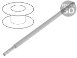 Cablu litat Cu 10AWG PVC gri 600V fără CPR