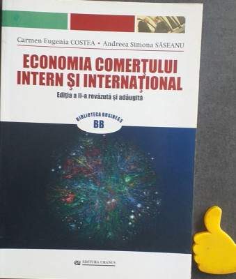 Economia comertului intern si international Andreea Simona Saseanu foto