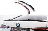 Spoiler Maxton Design potrivit pentru portbagajul BMW i4 G26 cu pachet M dupa 2021, lac negru Performance AutoTuning