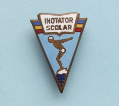 Insigna - INOTATOR SCOLAR foto