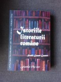 ISTORIILE LITERATURII ROMANE, STUDII, ESEURI, CRONICI - ANTOLOGIE DE IRINA PETRAS